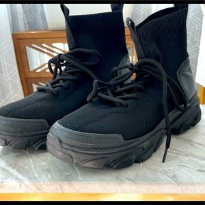 Black Sock Boots
